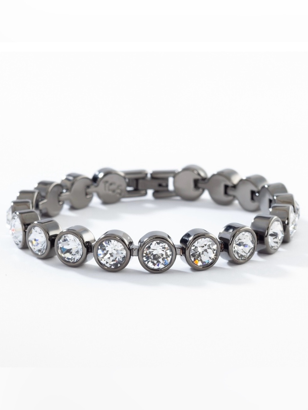 BNIB Touchstone Crystal “Gunmetal” Ice Bracelet; Retired [MSRP $115]